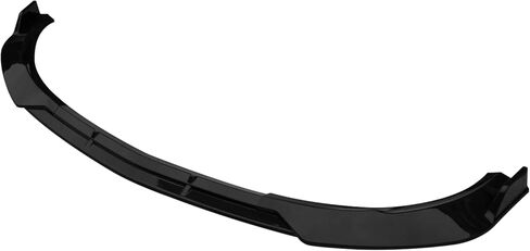 IKON MOTORSPORTS Front Bumper Lip, Compatible with 2021-2023 Mercedes-Benz W213 E-Class, B Style Gloss Black PP Polypropylene Air Dam Chin Spoiler Protector Splitter 3PCS in Saudi Arabia