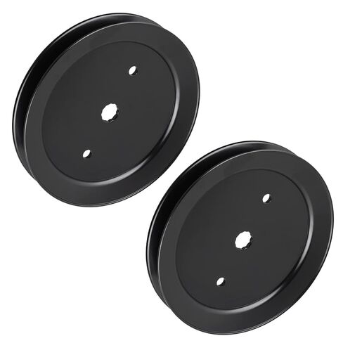 #US Parts Replacement for 2 Pack Spindle Drive Pulley 195945 for Husqvarna 42-46 inch Mower in Saudi Arabia