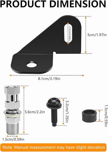 for Jeep Gladiator Antenna, 5.5 Inch Car Radio Antenna Replacement Car Wash-Proof Radio Antenna American Flag Design Antenna Compatible with Jeep Wrangler JK JL JT 2007-2023 in Kuwait