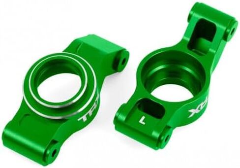 Traxxas 7852-GRN Stub Axle Carriers Aluminum (L&R), Green in Saudi Arabia