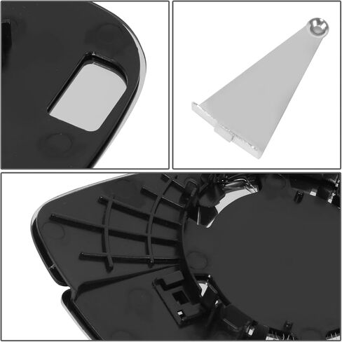 DNA MOTORING Flat Side Mirror Glass Passenger Right Compatible with Ford Fiesta 2011-2019, Without Heated Glass Without Blind Spot, OEM-MG-0663, FO1325177 in Saudi Arabia
