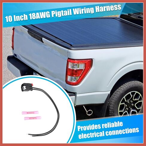 ACROPIX 1 Set Truck Bed Cargo Light Lamp Switch Connector Plug Pigtail Wiring Harness for Ford F-150 F-250 F-350 No.FL3Z13A756A/GL3Z13E754A Car Parts in Saudi Arabia