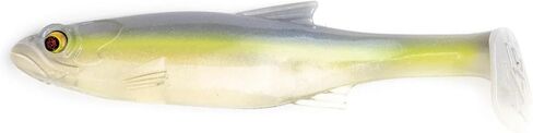 Bass Mafia Daingerous Swimbait, Chartreuse Blue, 6in, BMD-6-CHB in Saudi Arabia