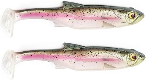Bass Mafia Daingerous Swimbait, Chartreuse Blue, 6in, BMD-6-CHB in Saudi Arabia