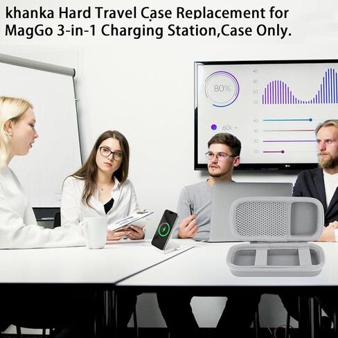 khanka Case for Anker Prime&MagGo 3-in-1 AirCool Wireless Charging Station in Kuwait