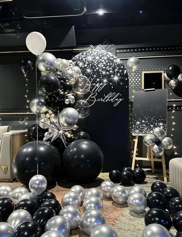 36 Inch White Balloons - Giant Balloons Jumbo White Latex Balloon Extra Large Round Balloon for Christmas Wedding Bridal Birthday Bachelorette Party Decorations (4Pcs), Photo Shoot in Kuwait