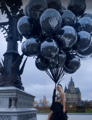 36 Inch White Balloons - Giant Balloons Jumbo White Latex Balloon Extra Large Round Balloon for Christmas Wedding Bridal Birthday Bachelorette Party Decorations (4Pcs), Photo Shoot in Kuwait