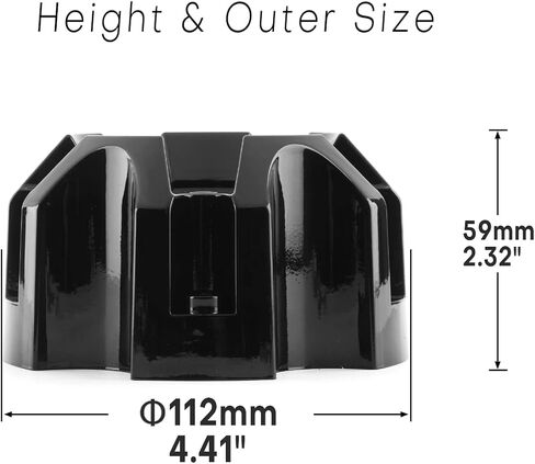 4.41in Wheel Center Caps for Ballistic Center Hubcaps, 4 Pack Black Center Cover Replacement, 5 lugs in Saudi Arabia