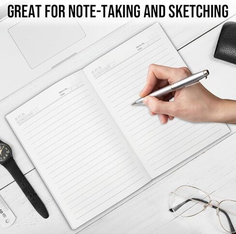Lined Journal Notebook for Women Men, Journal for Writing, College Ruled Notebook for Work Note Taking Journaling-Green in Saudi Arabia