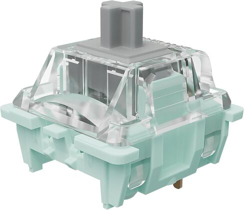 Zhouwang GATERON G Blue Pro 3.0 Keyboard Switches,Click-on Pre-lubricated RGB 3-Pin 60gf Gaming Mechanical Keyboard(Blue,108PCS) in Kuwait