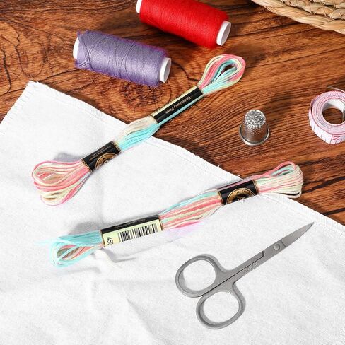 10 شلات خيط تطريز ملون بطول 87.5 ياردة سلسلة تطريز 6 خيوط سوار الصداقة سلسلة خيط غزل متقاطع لصنع السوار والحرف اليدوية والغرز المتقاطعة in Kuwait