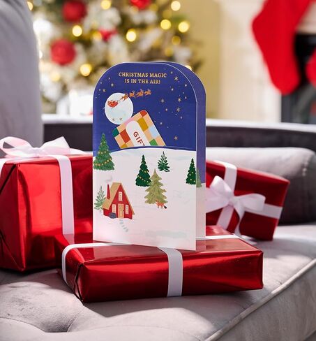 American Greetings Christmas Gift Card Holder and Money Holder Card with Envelope for Cash, Gift Cards, or Checks (Whole Lot Of Happy) in Saudi Arabia