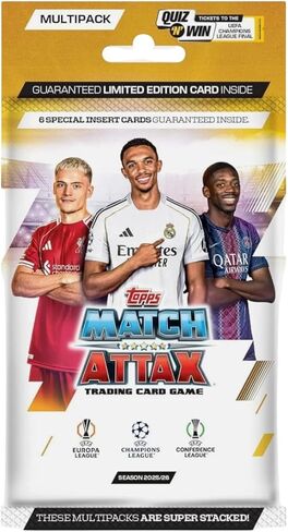 2025/26 Topps Match Attax Multipack - Look for a Guaranteed Limited Edition Card in Saudi Arabia