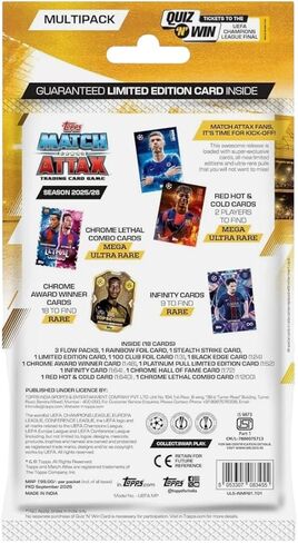 2025/26 Topps Match Attax Multipack - Look for a Guaranteed Limited Edition Card in Saudi Arabia