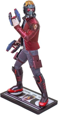 Fascinations Metal Earth Guardians of The Galaxy Star-Lord Color 3D Metal Model Kit Bundle with Tweezers in Saudi Arabia