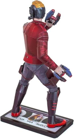 Fascinations Metal Earth Guardians of The Galaxy Star-Lord Color 3D Metal Model Kit Bundle with Tweezers in Saudi Arabia