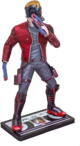 Fascinations Metal Earth Guardians of The Galaxy Star-Lord Color 3D Metal Model Kit Bundle with Tweezers in Saudi Arabia