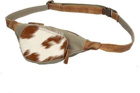 Myra Bag Women's Hair-On Crossbody Brown One Size in Saudi Arabia