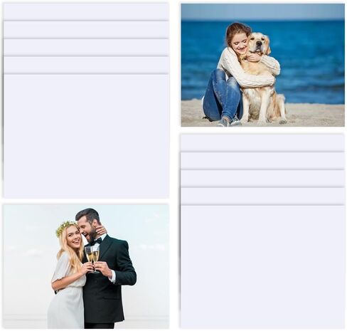 CRASPIRE 10Pcs 2 Colors Sublimation Metal Photo Blanks 5.9x3.9in Aluminum Picture Sign Plate White Heat Transfer Board Blank for DIY Printing Photo Graduation Anniversaries Birthdays Personalized Gift in Saudi Arabia