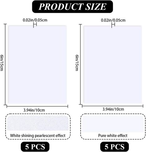 CRASPIRE 10Pcs 2 Colors Sublimation Metal Photo Blanks 5.9x3.9in Aluminum Picture Sign Plate White Heat Transfer Board Blank for DIY Printing Photo Graduation Anniversaries Birthdays Personalized Gift in Saudi Arabia