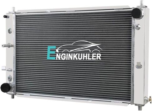Direct Radiator Replacement for 1997-2004 Ford Mustang GT SVT Base Equipado Cobra 4.6L V8 All Aluminum Radiators 1998 1999 2000 2001 2002 2003 in Kuwait