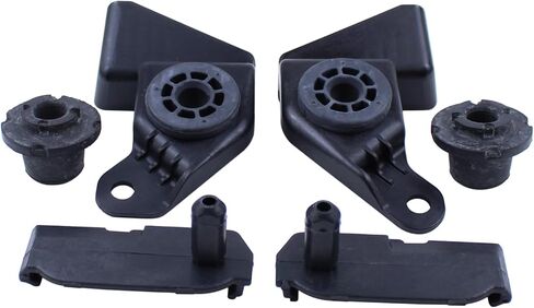 MOTOKU Radiator Upper Bracket Insulator Mount Bracket w/Lower Rubber Cushion Bushings Set for Chevrolet Malibu 2016-2024 for Buick LaCrosse 2017-2019 in Saudi Arabia