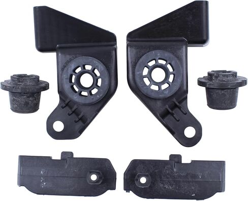 MOTOKU Radiator Upper Bracket Insulator Mount Bracket w/Lower Rubber Cushion Bushings Set for Chevrolet Malibu 2016-2024 for Buick LaCrosse 2017-2019 in Saudi Arabia