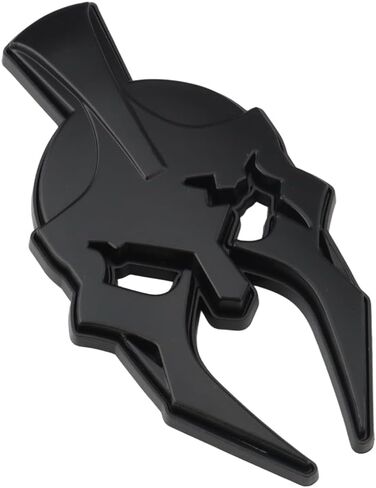 2Pcs Custom Gladiator Emblems 3D Badges Right Left Side Fender Stickers Replacement for Jeep Wrangler JL JK Gladiator Universal Car Vehicle, Truck, Motorcycle (Matte Black) in Saudi Arabia