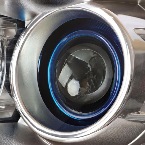 مناسبة لمجموعة المصابيح الأمامية Buick Enclave HID لعام 2013-2017 مع LED DRL - استبدال الجانب الأيسر والأيمن لـ 84026394، 84026395، 19433922، 19433923 - غطاء أسود وعدسة شفافة in Saudi Arabia