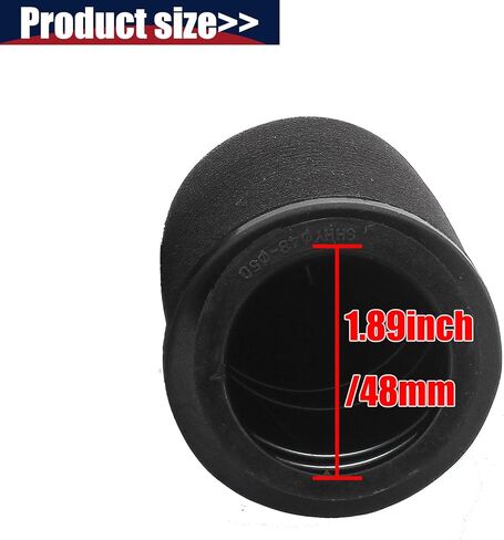 العالمي 48mm 49mm 50mm الزاوية رغوة مزدوجة قرنة الأداء تصفية 50cc 70cc 90cc 110cc 125cc ATV رباعية سكوتر الذهاب كارت الدراجة الترابية سوبر جيب دراجة صغيرة ياماها in Saudi Arabia