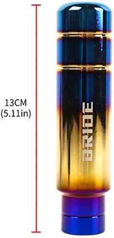 Bride Aluminum Burnt Blue Universal Gear Shift Knob Shifter Lever Head V2-13CM in Kuwait