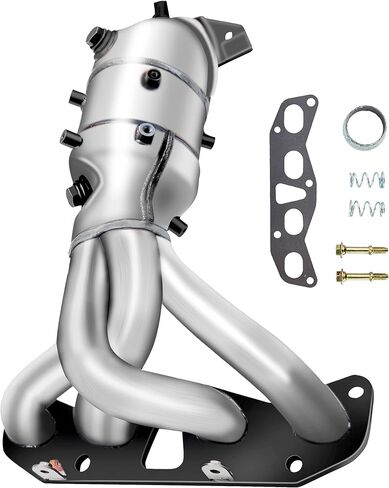 [Front+Rear]FortunaFlow Catalytic Converter Compatible with Buick Verano 2012-2015,Chevy Malibu 2013-2014,Impala 2014 2.4L,Replace 16776,644093(EPA Compliant+standard) in Kuwait