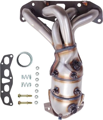 [Front+Rear]FortunaFlow Catalytic Converter Compatible with Buick Verano 2012-2015,Chevy Malibu 2013-2014,Impala 2014 2.4L,Replace 16776,644093(EPA Compliant+standard) in Kuwait