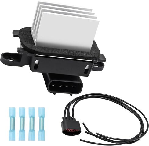 وحدة التحكم في مقاومة محرك منفاخ HVAC مناسبة لسيارة Ford Expedition 2009-2017 لسيارة Ford F-150 2009-2014 لسيارة Lincoln Navigator Yard 2009-2017 استبدال التحكم التلقائي في درجة الحرارة AC BL3Z-19E624-A YH-1829 in Kuwait