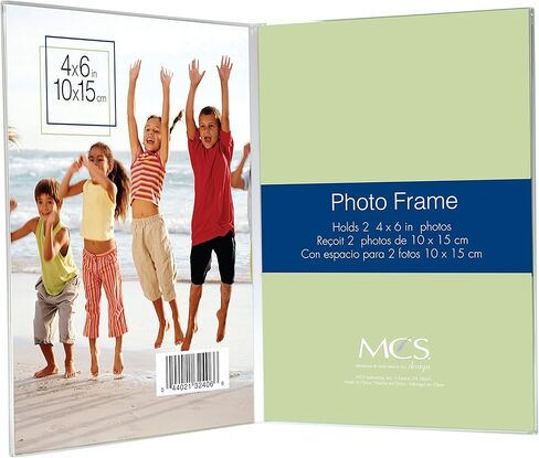 MCS 4x6 Inch Bent Acrylic Picture Frame, Vertical (31406) in Kuwait