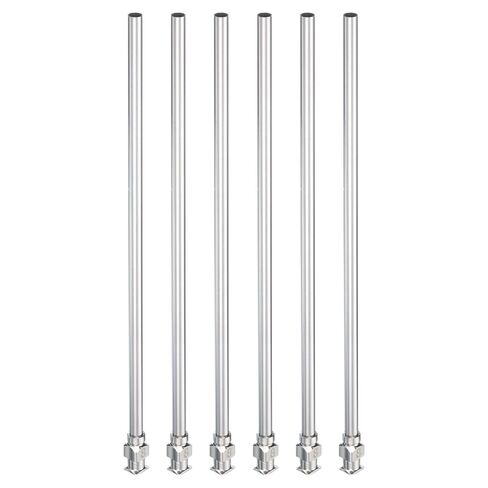 PATIKIL 12Ga x 5 Inch Stainless Steel Dispensing Needle Tips, 6Pcs Metal Glue Needle Tube Blunt Tips Luer Lock for Thick Glue Ink Lab, Silver in Kuwait
