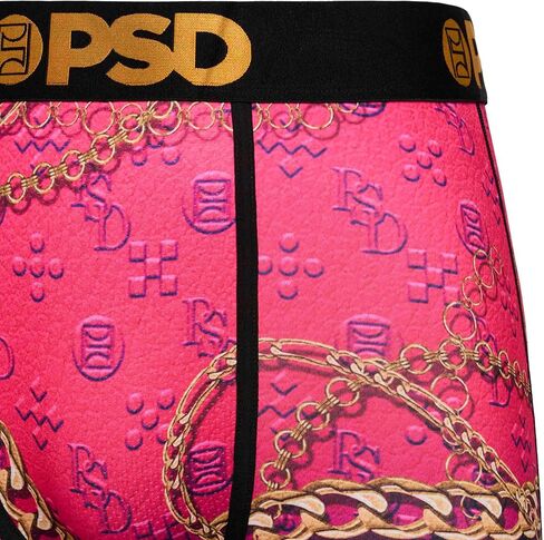 بوكسر رجالي PSD Monogram Luxe متوسط ​​الطول مكون من 3 قطع، مقاس L in Kuwait