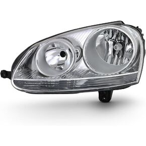 ACANII - For 2006-2009 Volkswagen GTI Jetta Rabbit Replacement Headlight Headlamp - Driver Side Only in Saudi Arabia