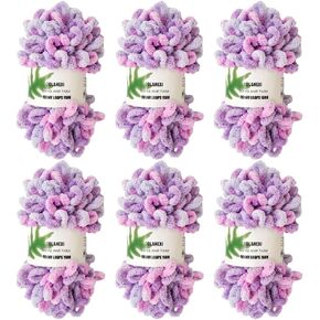 DDL&HEXI 6 شلات من خيوط الغزل الحلقية (chrismas01) in Kuwait