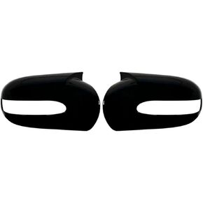 For Benz E-class W211 E320 E350 E500 E55 AMG 2003-2006 Side Door Rearview Side Mirror Cover Caps M Style(Carbon Look) in Saudi Arabia