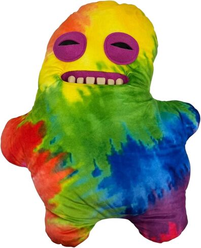 ZURU Fugglers Bigg Fuggs - Big Funny Ugly Monster Plush - 17 inches (Mr Buttons (Pink)) in Saudi Arabia