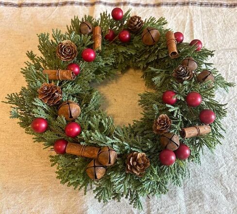Oasis Floral Products 6 Inch Biodegradable Floral Foam Wreath Base - Holiday/Advent Wreath Making Kit - Includes Candle Stakes - Do NOT use with Artificial Flowers - Made in The USA in Saudi Arabia
