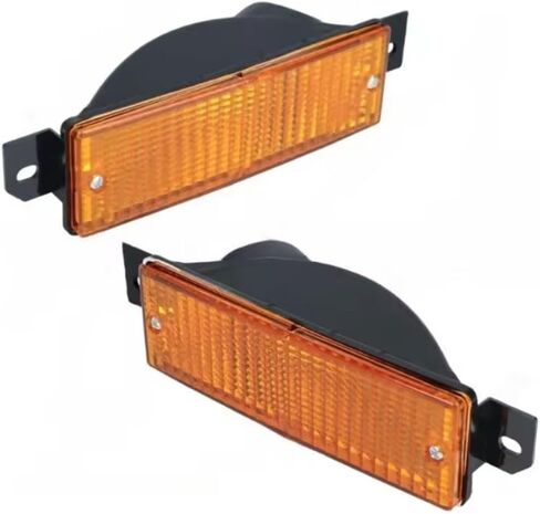 Front Bumper Turn Signal Indicator Light Cover for BMW 3 Series E30 1987-1991 Plastic Construction Seamless Fit Design Enhanced Visibility for Safer Driving in All Weather Conditions(Right) in Saudi Arabia