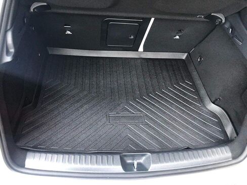 بطانة الحمولة - سجادة صندوق السيارة لسيارة Mercedes-Benz GLA-Class 2014-2020 - سجادات صندوق السيارة المقاومة للطقس للسيارات ذات الشفاه المرتفعة - حصيرة مطاطية غير قابلة للانزلاق لصندوق السيارة - تصميم مقطوع بالليزر in Saudi Arabia