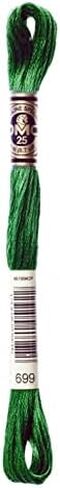 DMC Stranded Cotton Embroidery Thread 699 - per skein in Saudi Arabia