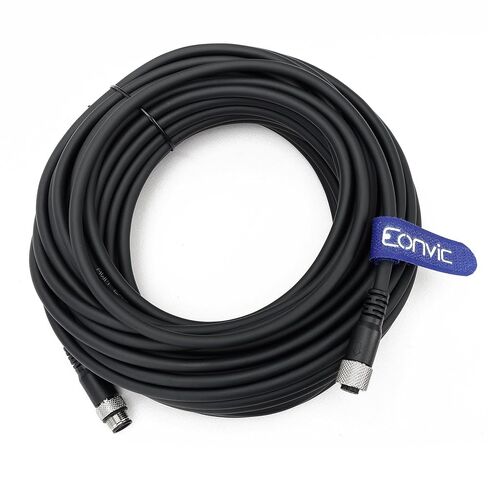 Industrial M12 8 Pin Male to Female Aviation Sensor Connector Waterproof M12 A Code Shielded Signal Cable (10M/32.8ft) in Kuwait