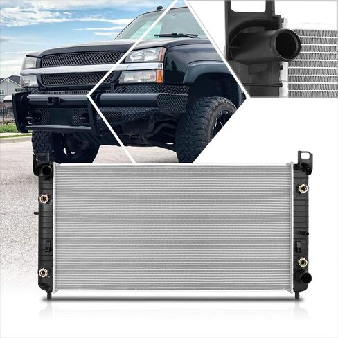 DPI-2947 OE Style Radiator Compatible with 03-07 Silverado/Sierra 8.1L w/Allison Trans in Saudi Arabia