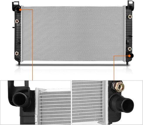 DPI-2947 OE Style Radiator Compatible with 03-07 Silverado/Sierra 8.1L w/Allison Trans in Saudi Arabia