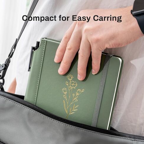 Lined Journal for Women 100 GSM 288 Pages Leather Journals for Writing A5 Hardcover Travel Journals Notebook Gift Set with Pen for Work Daily Writing in Saudi Arabia