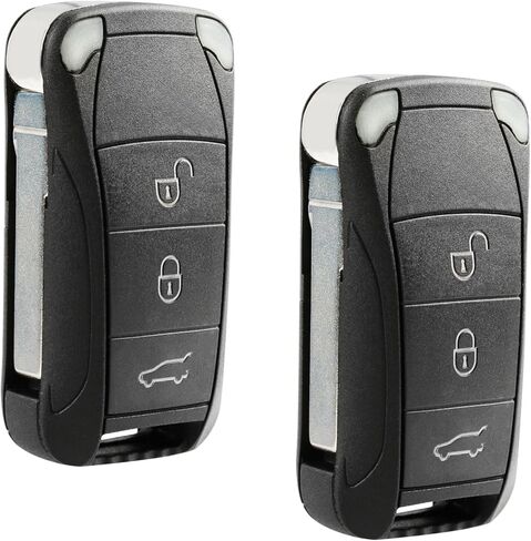 USARemote مفتاح فوب استبدال ل 2004 2005 2006 2007 2008 2009 2010 2011 بورش كايين 4-زر دخول بدون مفتاح البعيد فليب مفتاح KR55WK45032 KR55WK45022 267-104-187 in Kuwait